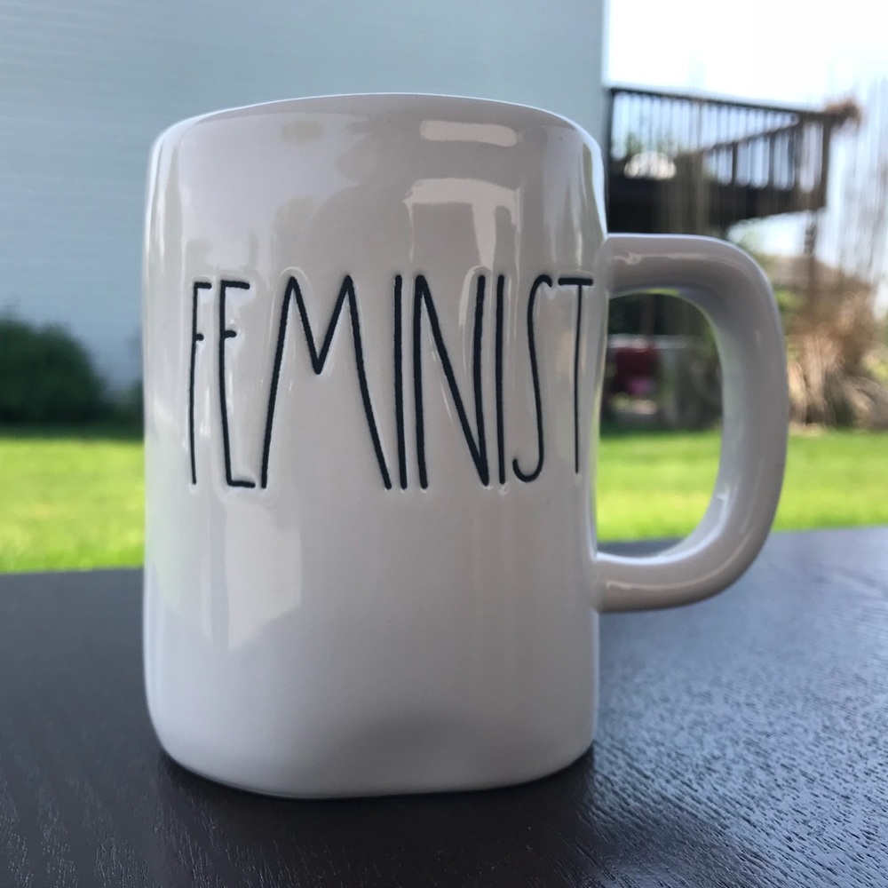 Rae Dunn LL Feminist Mug
